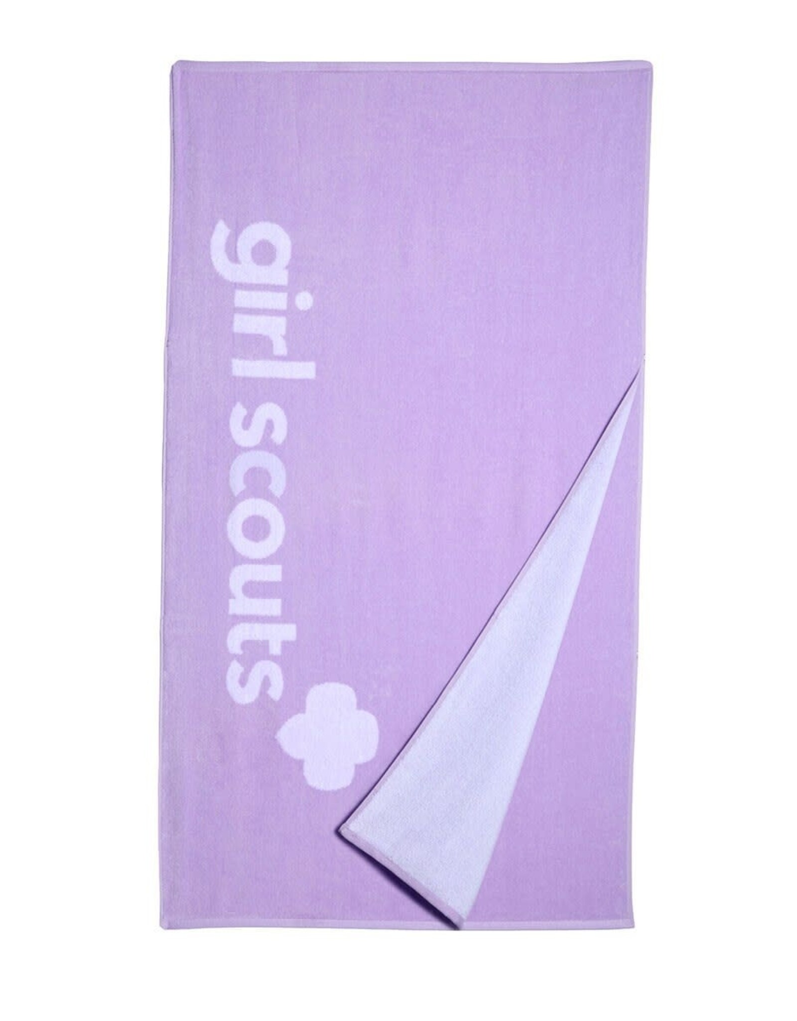 GIRL SCOUTS OF THE USA Girl Scouts Purple Going to Camp Pool Beach Towel