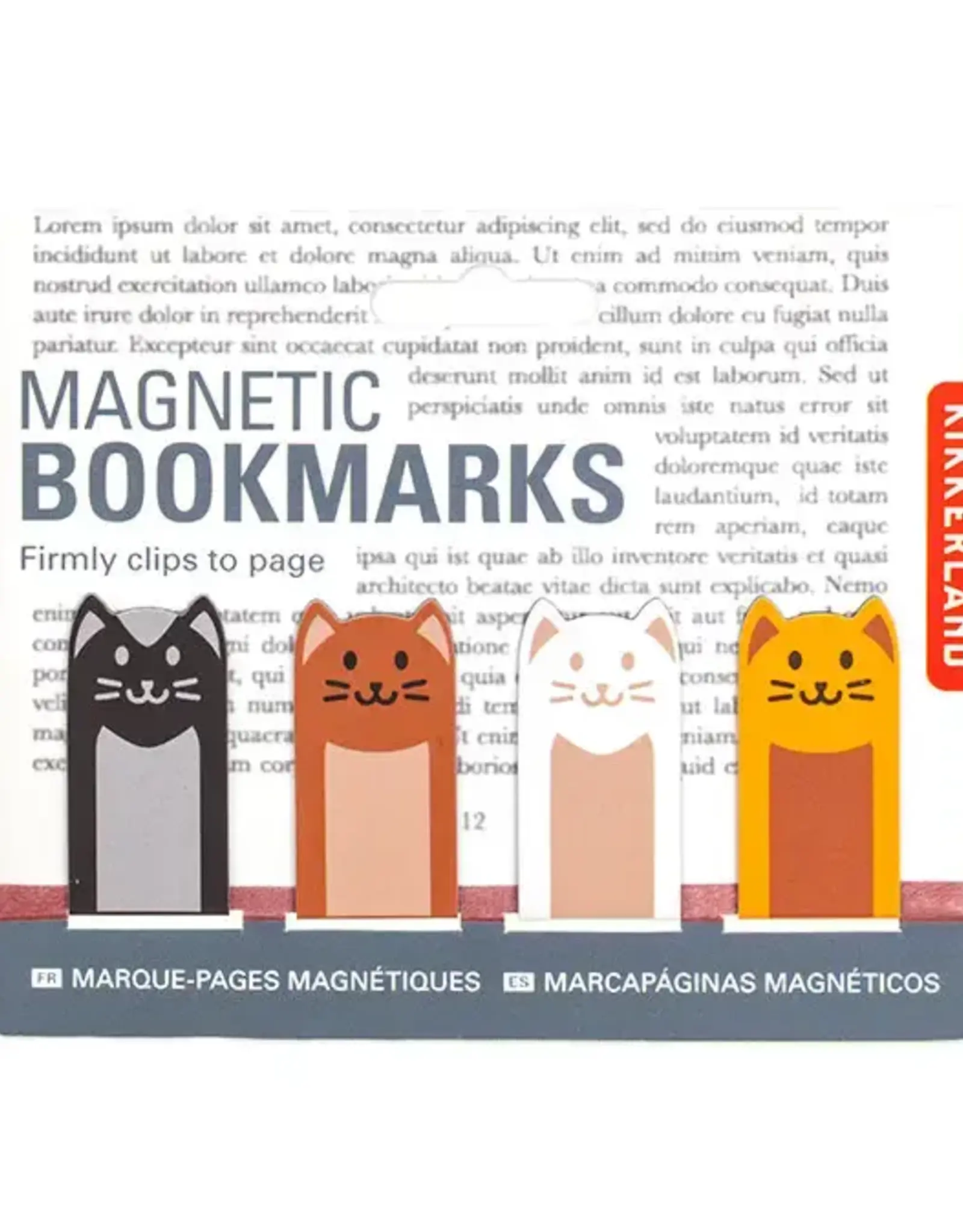 Magnetic Cat Bookmarks Set/4