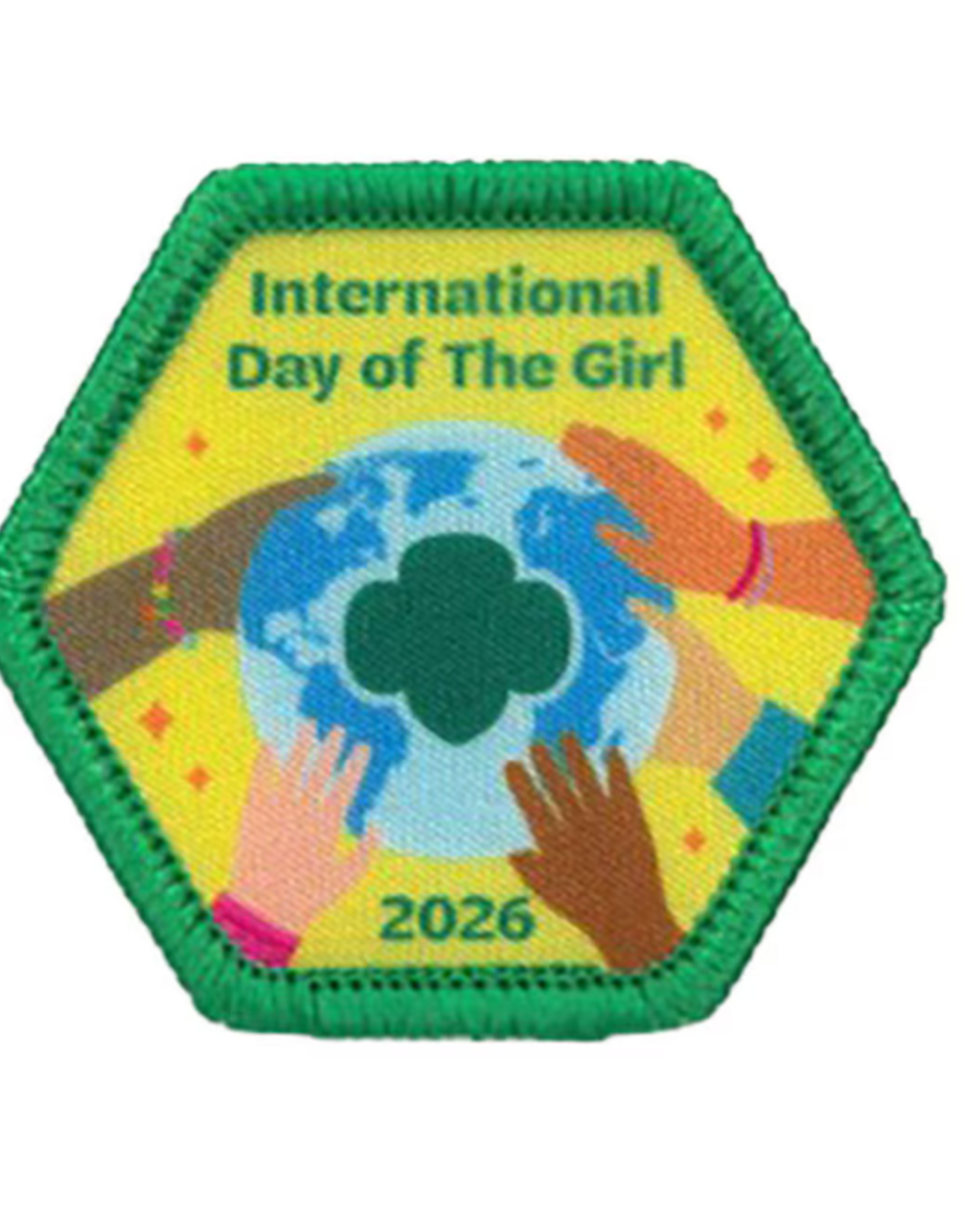 International Day of the Girl 2026 Sew-On Patch
