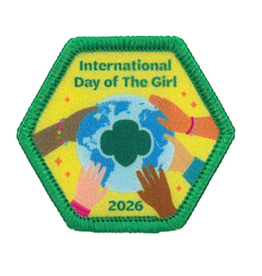 International Day of the Girl 2026 Sew-On Patch