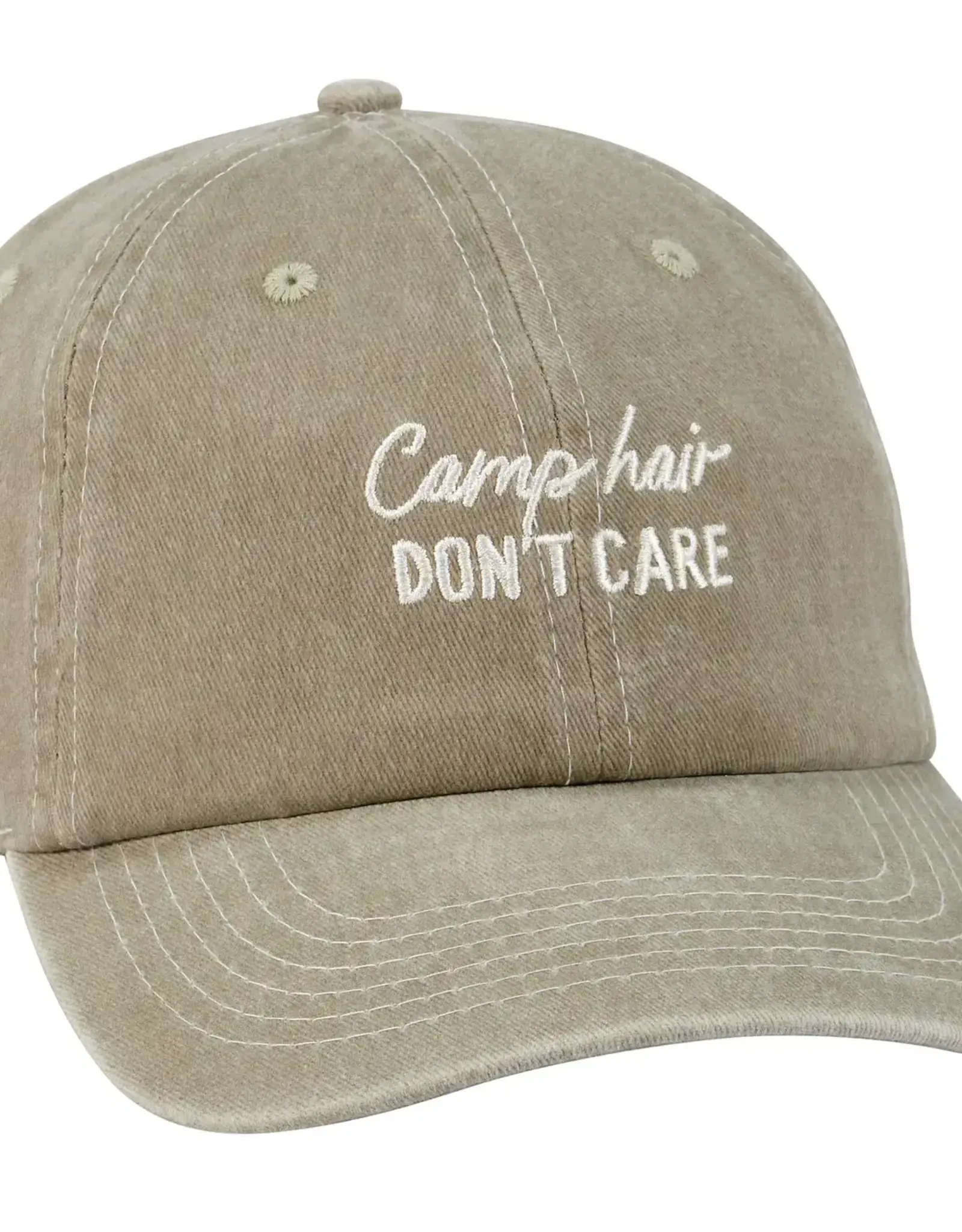 Camp Hair Don't Care Baseball Cap