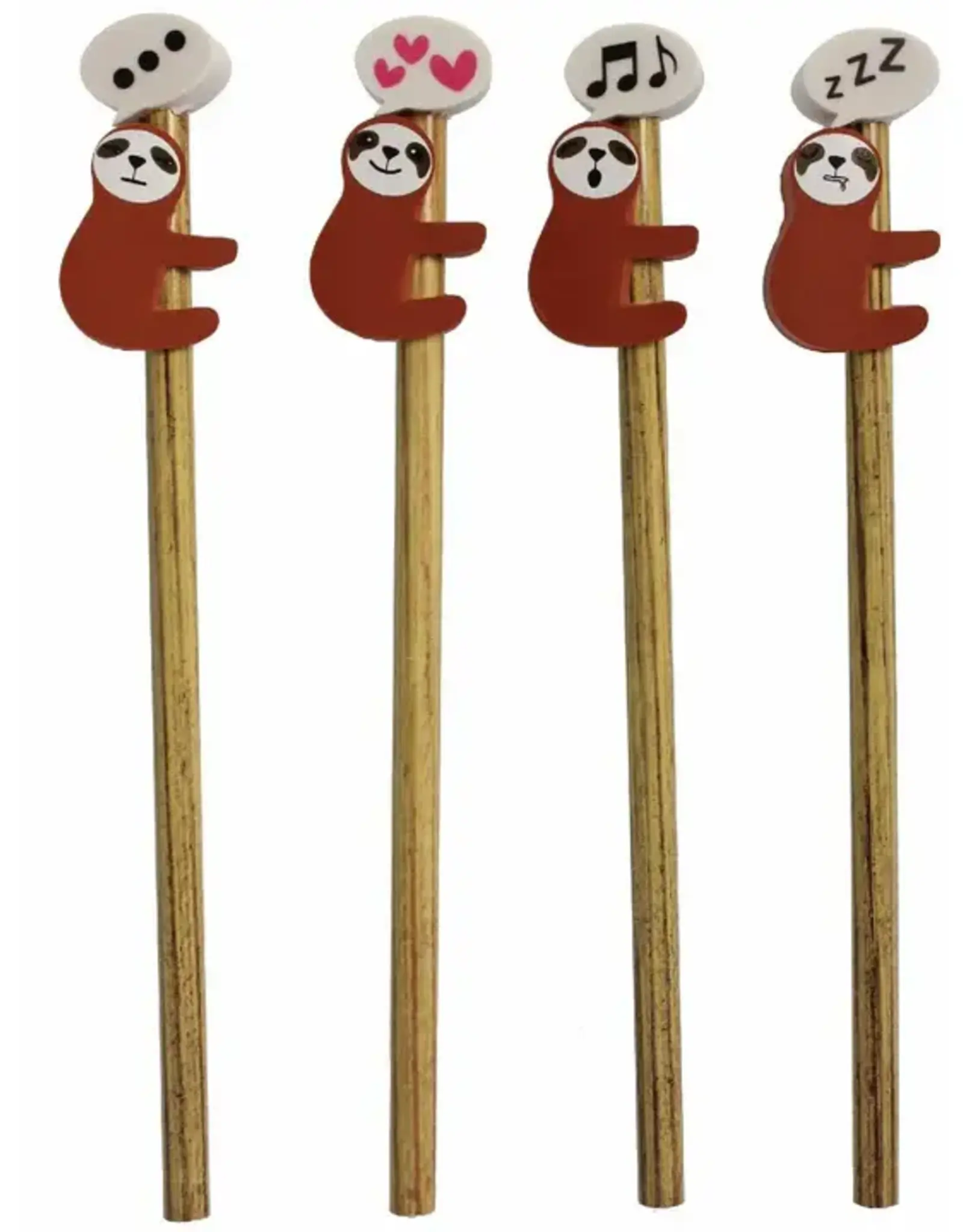 Sloth Eraser & Pencil Duo
