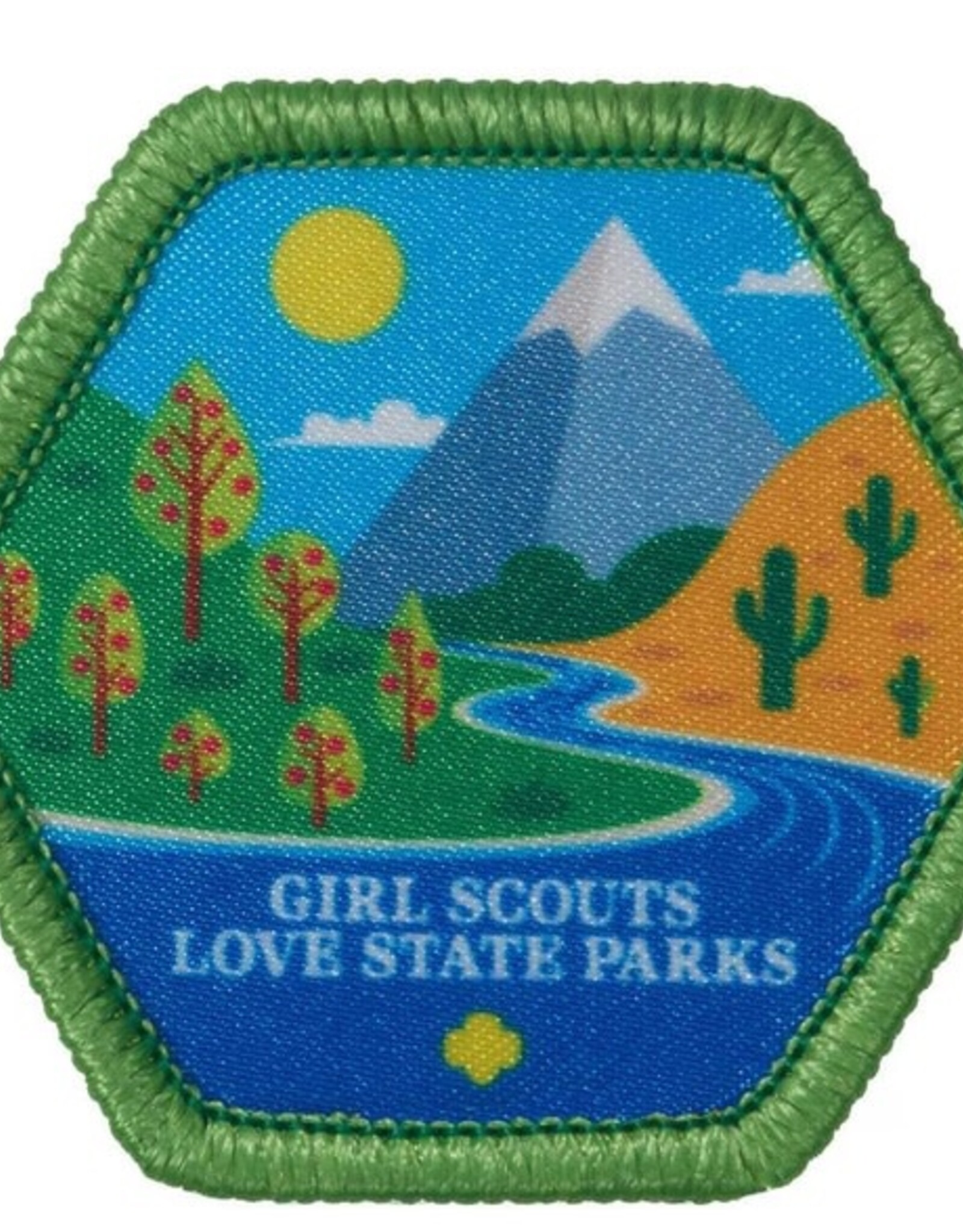 2026 Girl Scouts Love State Parks Sew-On Patch