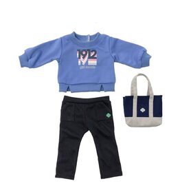 Fashion Doll Clothes - Sweatshirt and Leggings Set