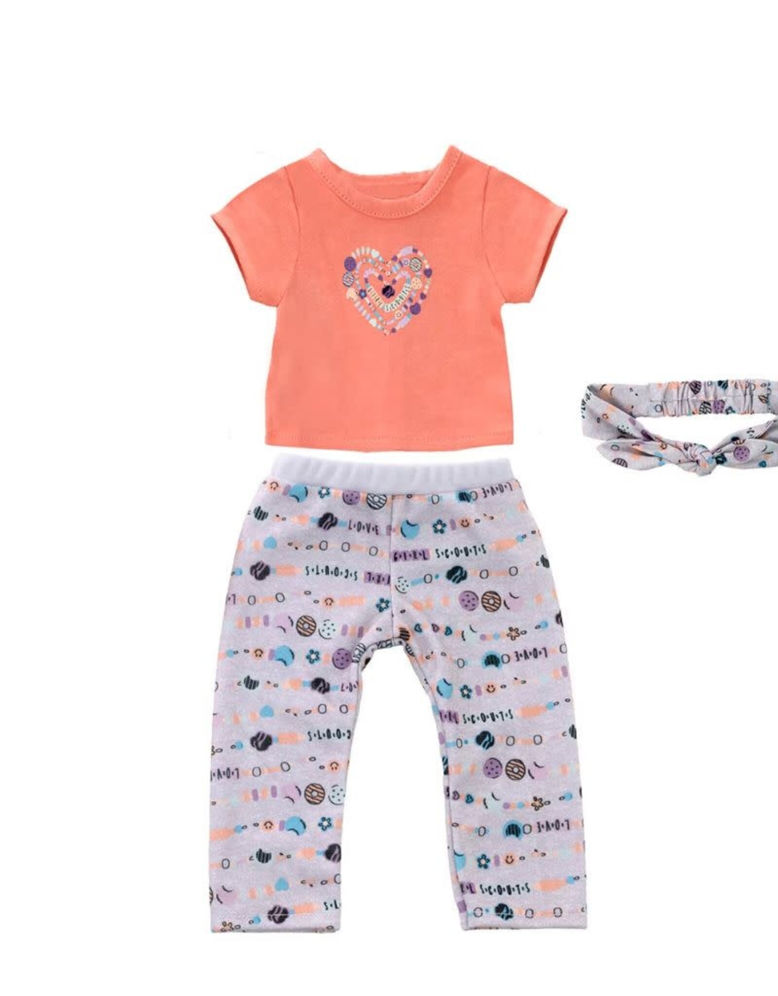Fashion Doll Clothes - Cookie Pajama Set