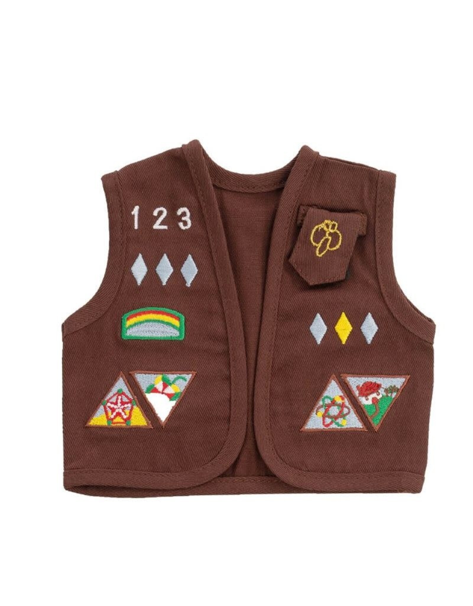 Fashion Doll Clothes - Brownie Vest Only