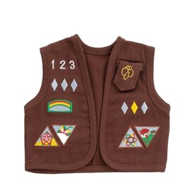 Fashion Doll Clothes - Brownie Vest Only