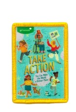 Take Action Book Fun Patch