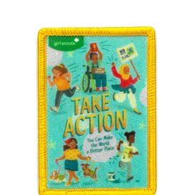 Take Action Book Fun Patch