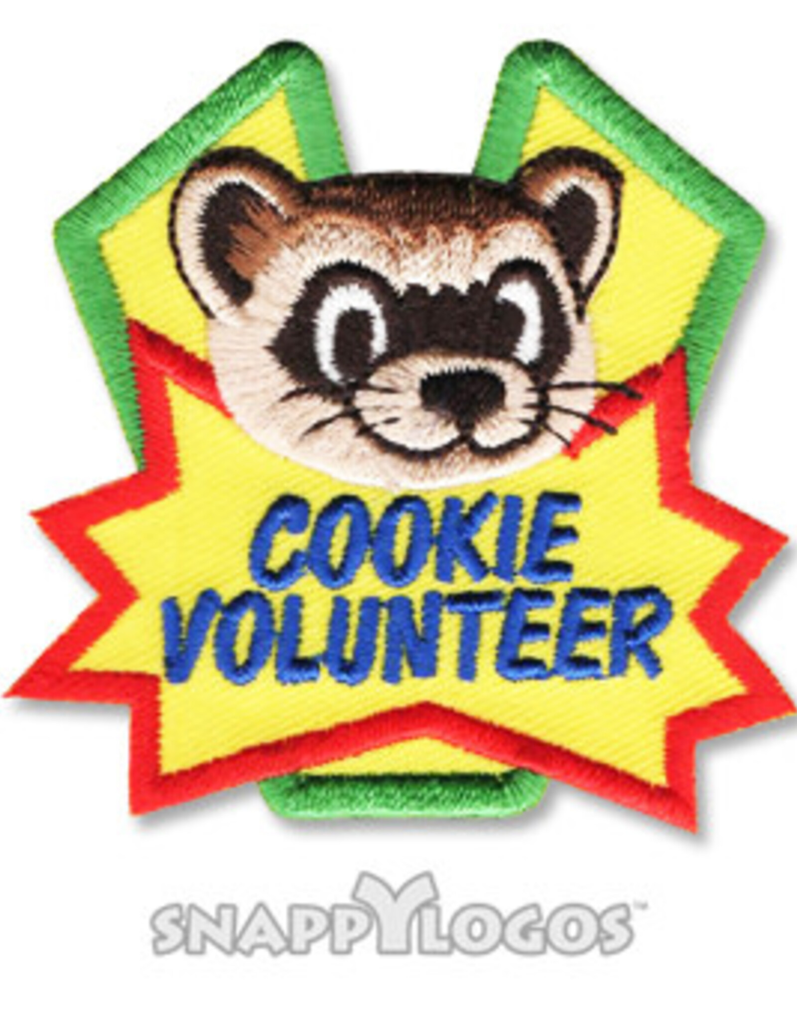 2026 Cookie Ferret Volunteer Fun Patch (10915)