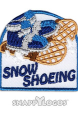 snappylogos Snow Shoeing Fun Patch (10955)