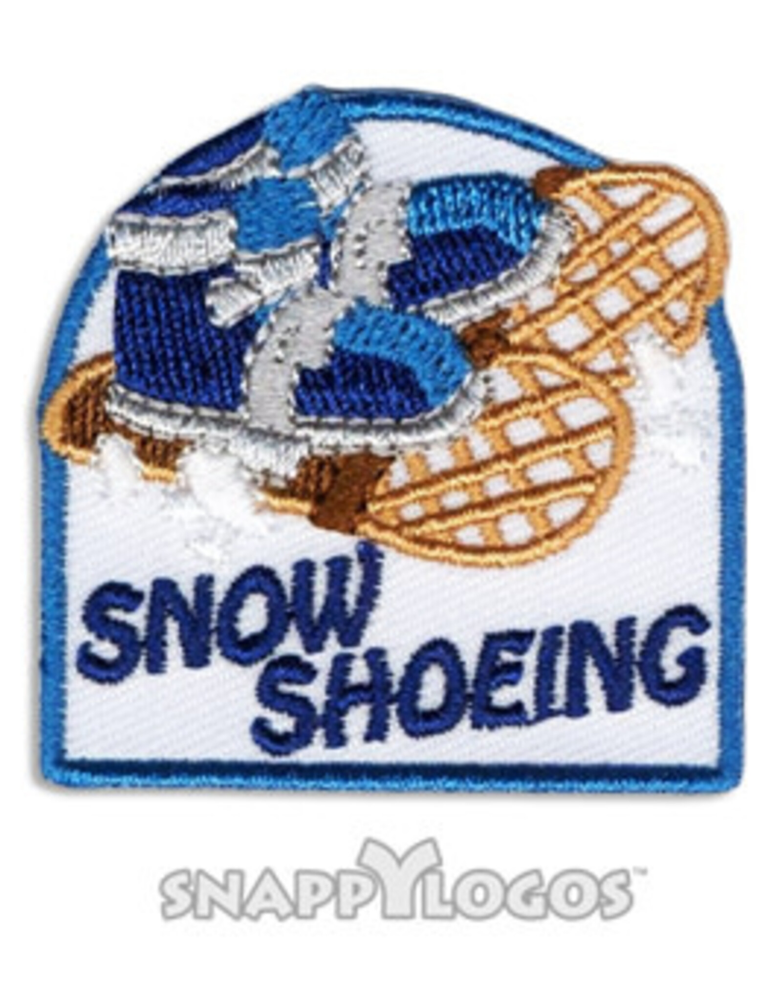 snappylogos Snow Shoeing Fun Patch (10955)