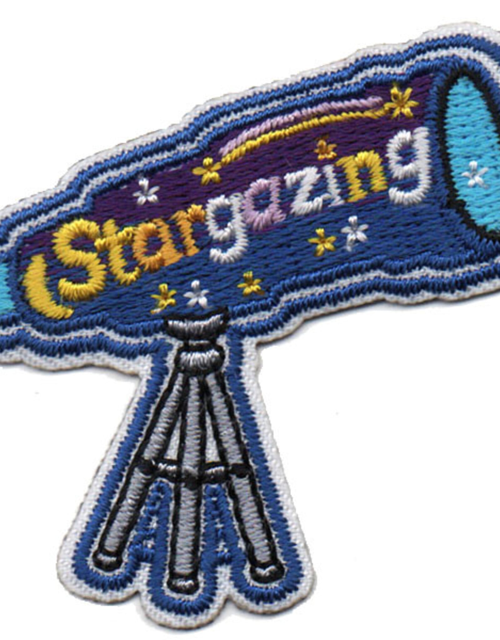 Advantage Emblem & Screen Prnt Stargazing Telescope Fun Patch