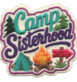 Advantage Emblem & Screen Prnt Camp Sisterhood Fun Patch