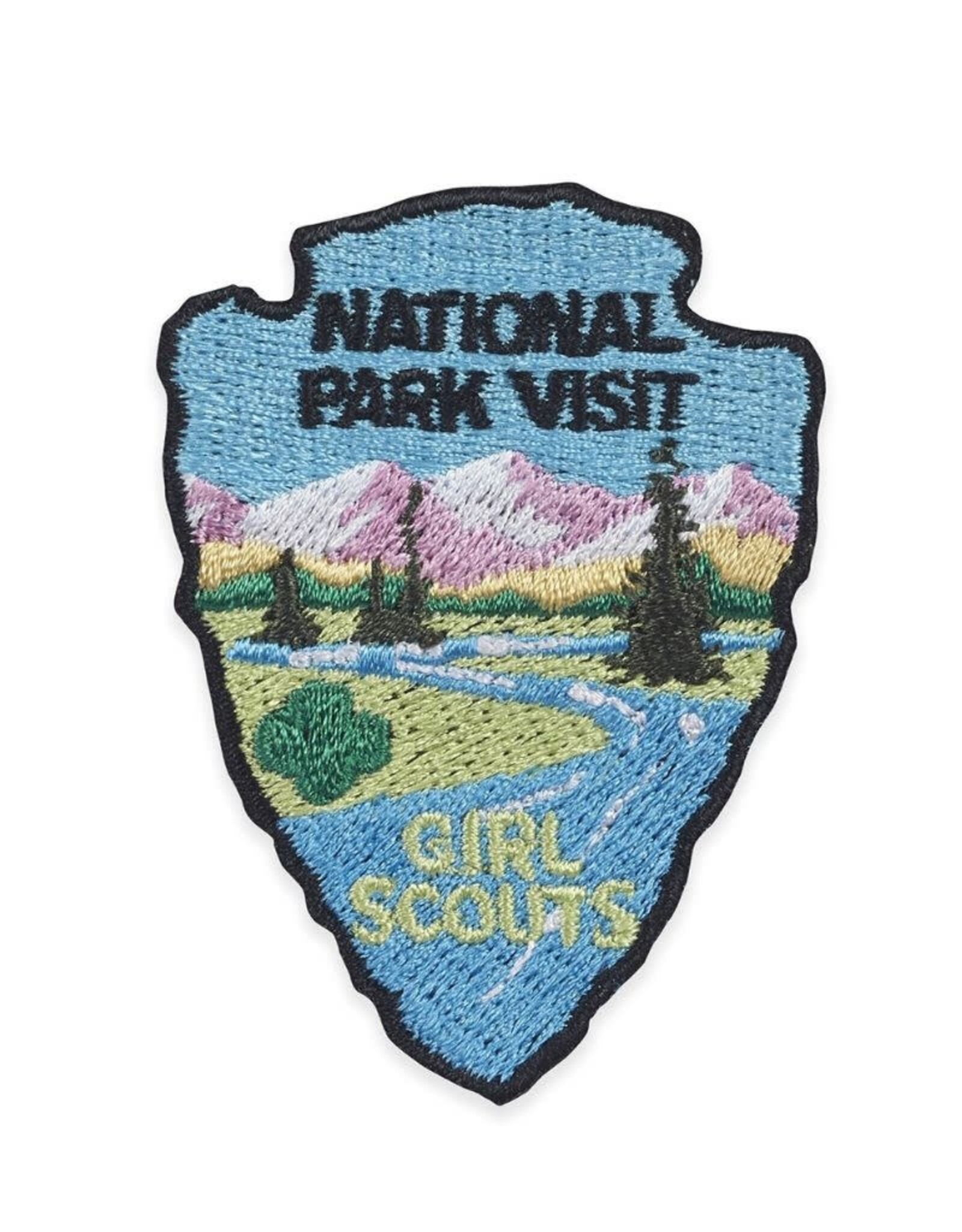 GSUSA National Park Visit Arrow Shape Fun Patch