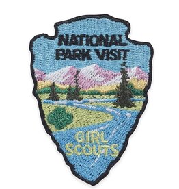 GSUSA National Park Visit Arrow Shape Fun Patch