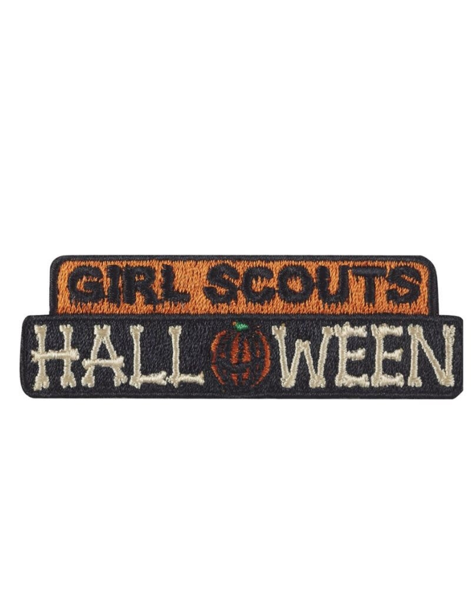GSUSA Girl Scouts Halloween w/ Bones Fun Patch