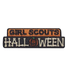 GSUSA Girl Scouts Halloween w/ Bones Fun Patch