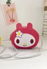 Girls My Melody Crossbody Bag  -  Red