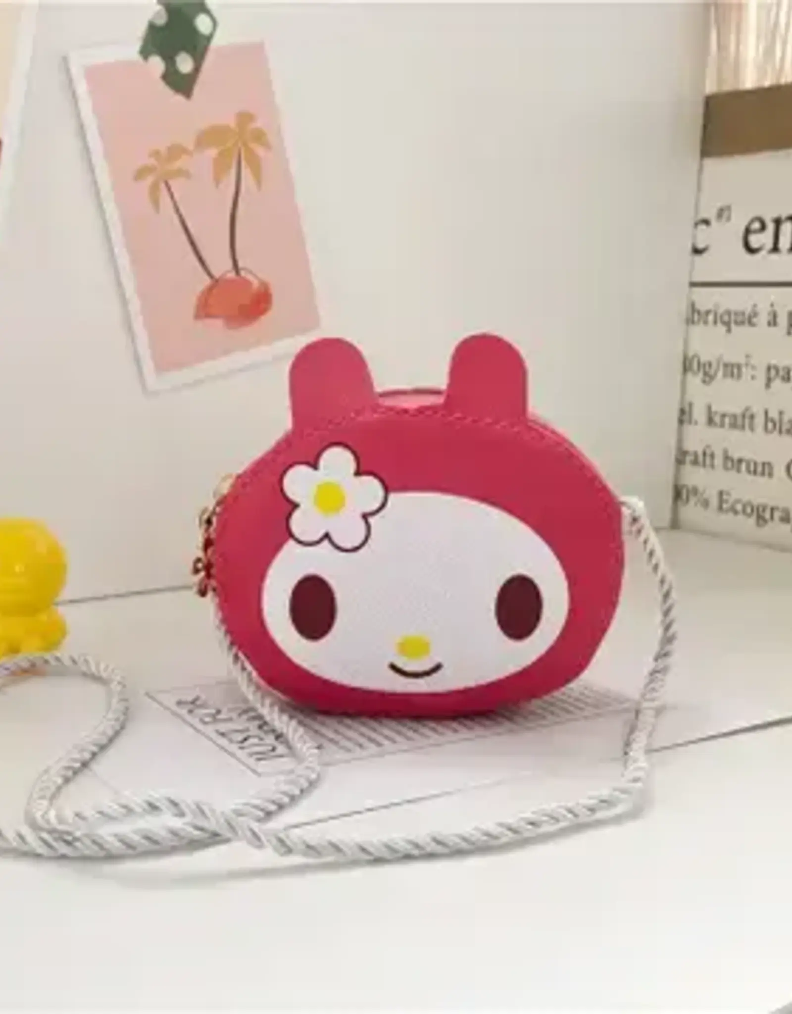 Girls My Melody Crossbody Bag  -  Red