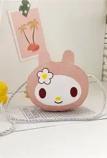 Girls My Melody Crossbody Bag  - Pink