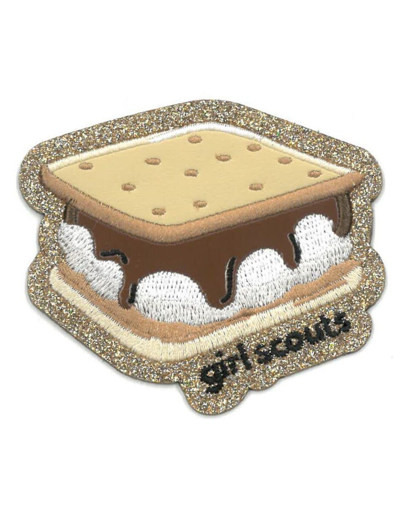 GSUSA Girl Scouts x Supermix Studio Smore Iron-On Super Fun Patch