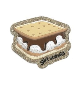GSUSA Girl Scouts x Supermix Studio Smore Iron-On Super Fun Patch