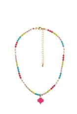 Trefoil Gum Drop Necklace