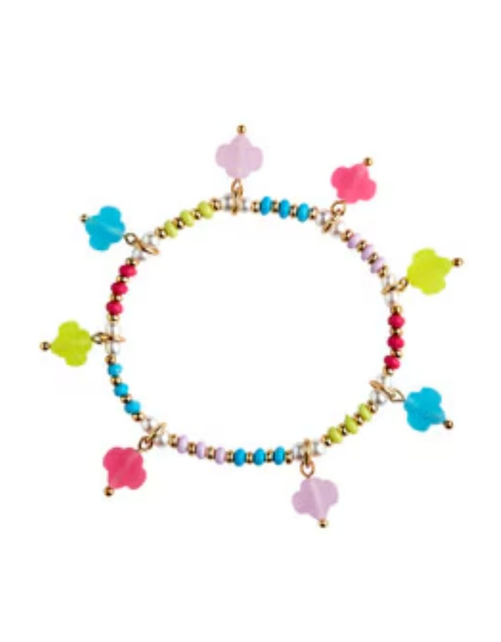 Trefoil Gum Drop Necklace Bracelet