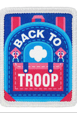 GSUSA Back To Troop Backpack Fun Patch