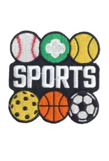 GSUSA Girl Scouts SPORTS Fun Patch