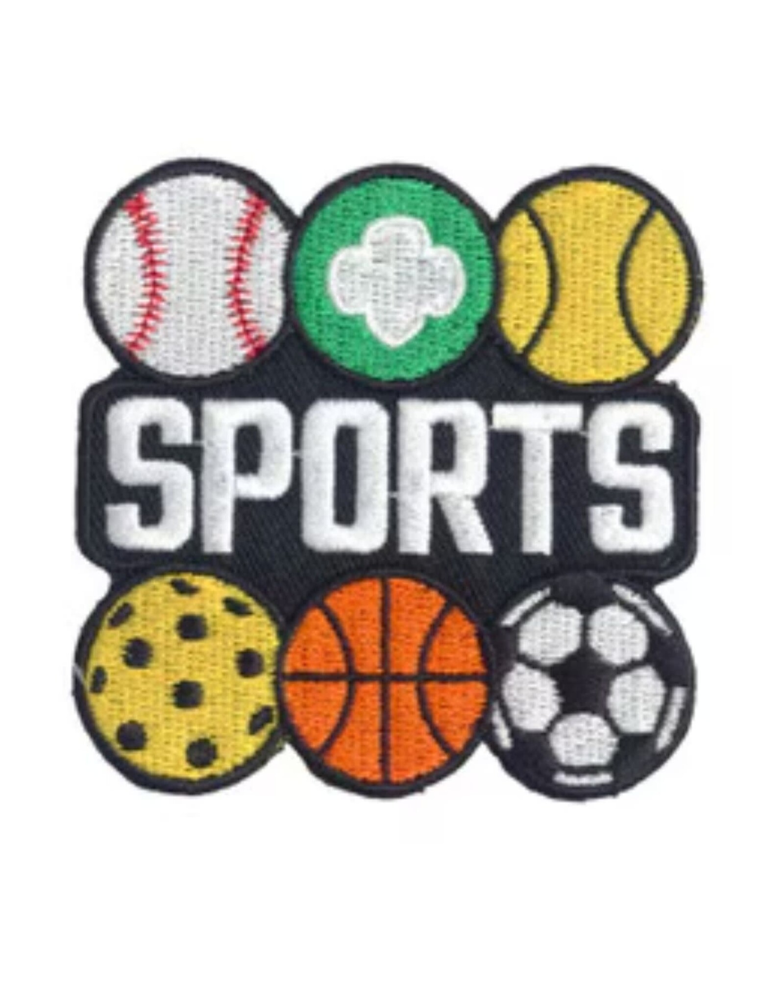 GSUSA Girl Scouts SPORTS Fun Patch