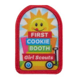 GSUSA Girl Scouts First Cookie Booth w/ Wagon Fun Patch