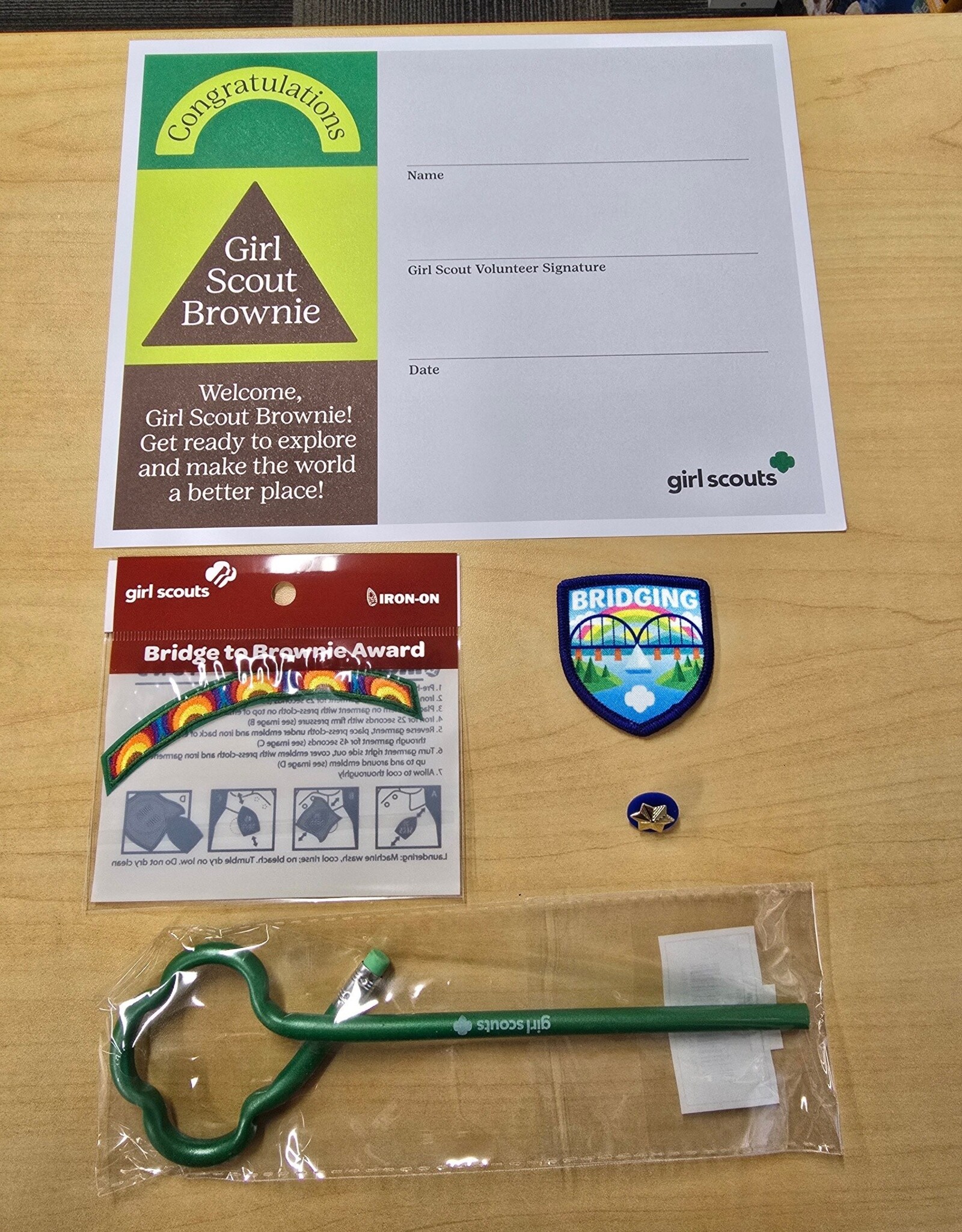 GSUSA New Bridge to Brownie Kit