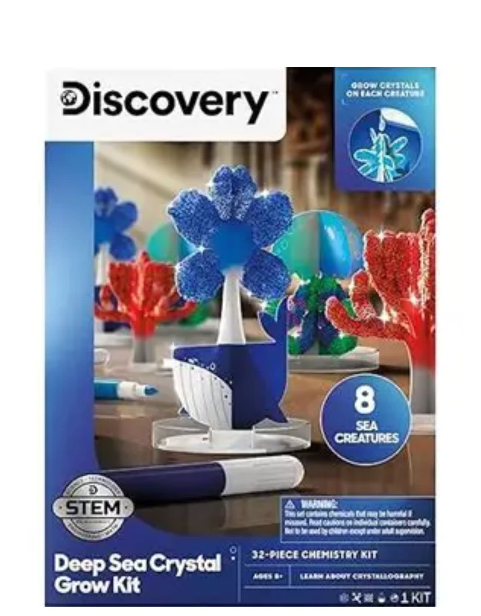 Discovery Deep Sea Crystal Grow Kit