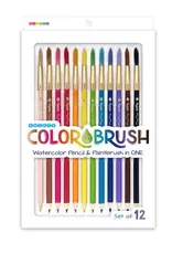 Colorbrush Set/12 Watercolor Brush & Pencil Combos