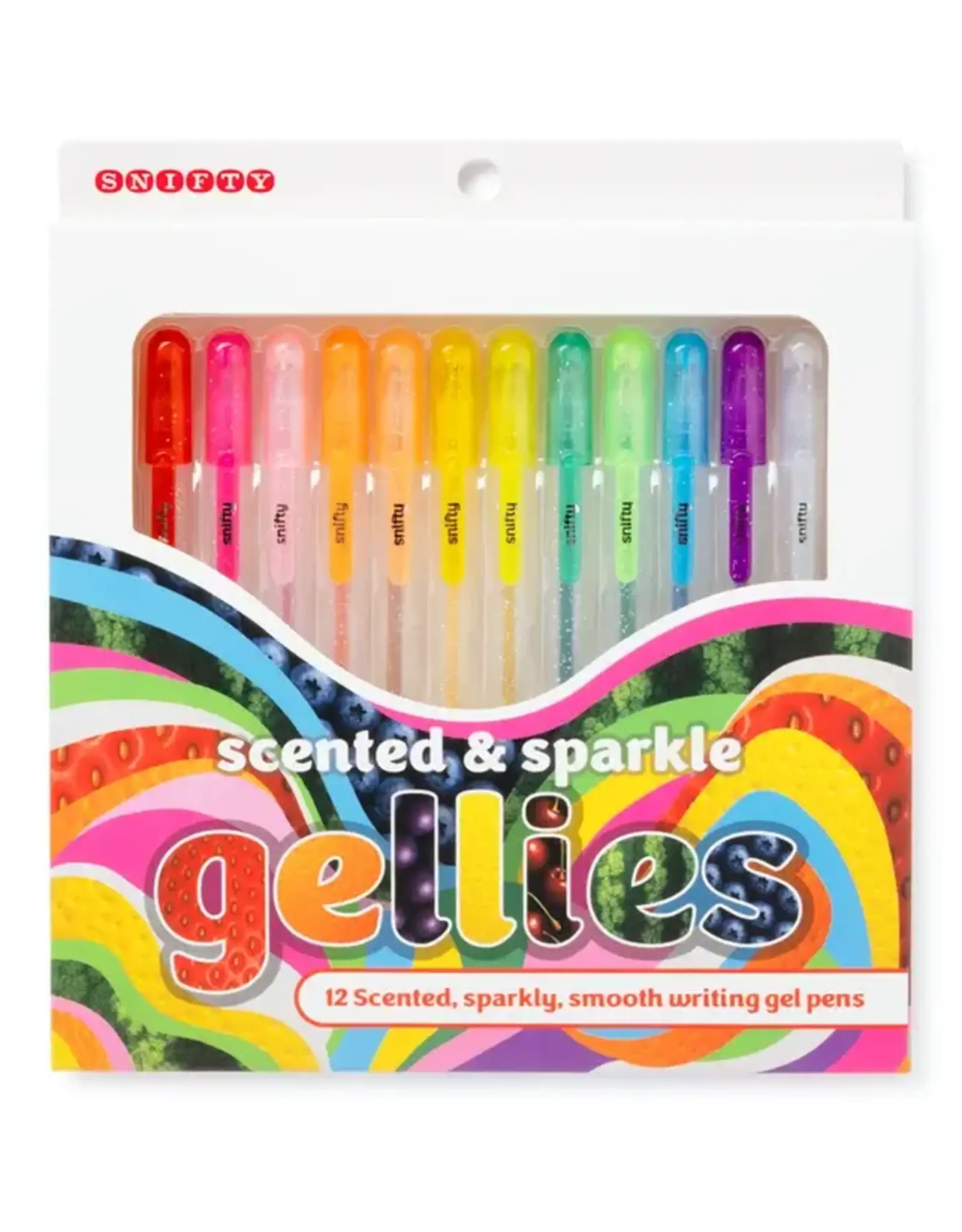 Glitter Scented Gellies Set/12 Gel Pens