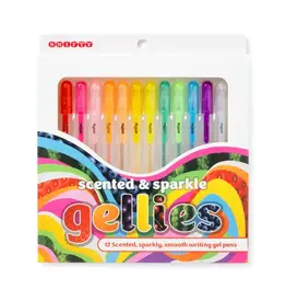 Glitter Scented Gellies Set/12 Gel Pens