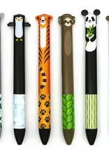 Assorted Cute Creatures Twice as Nice 2-Color Pen Assorted