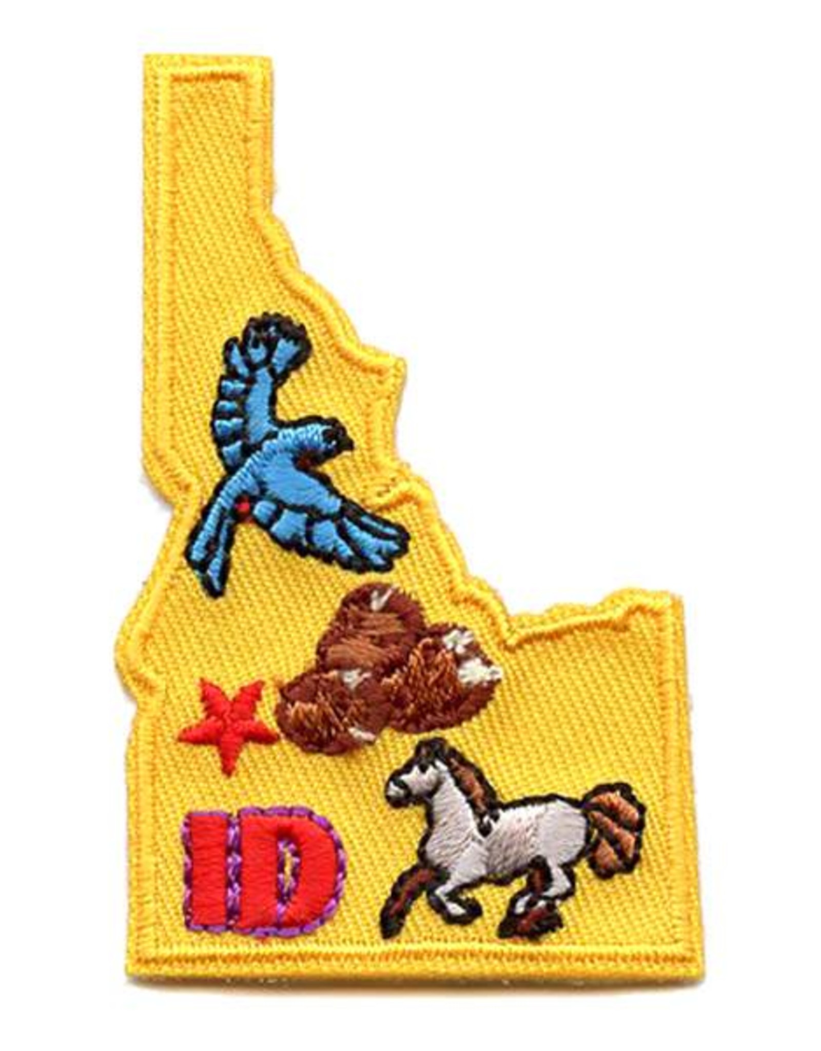 Advantage Emblem & Screen Prnt *State of Idaho Fun Patch