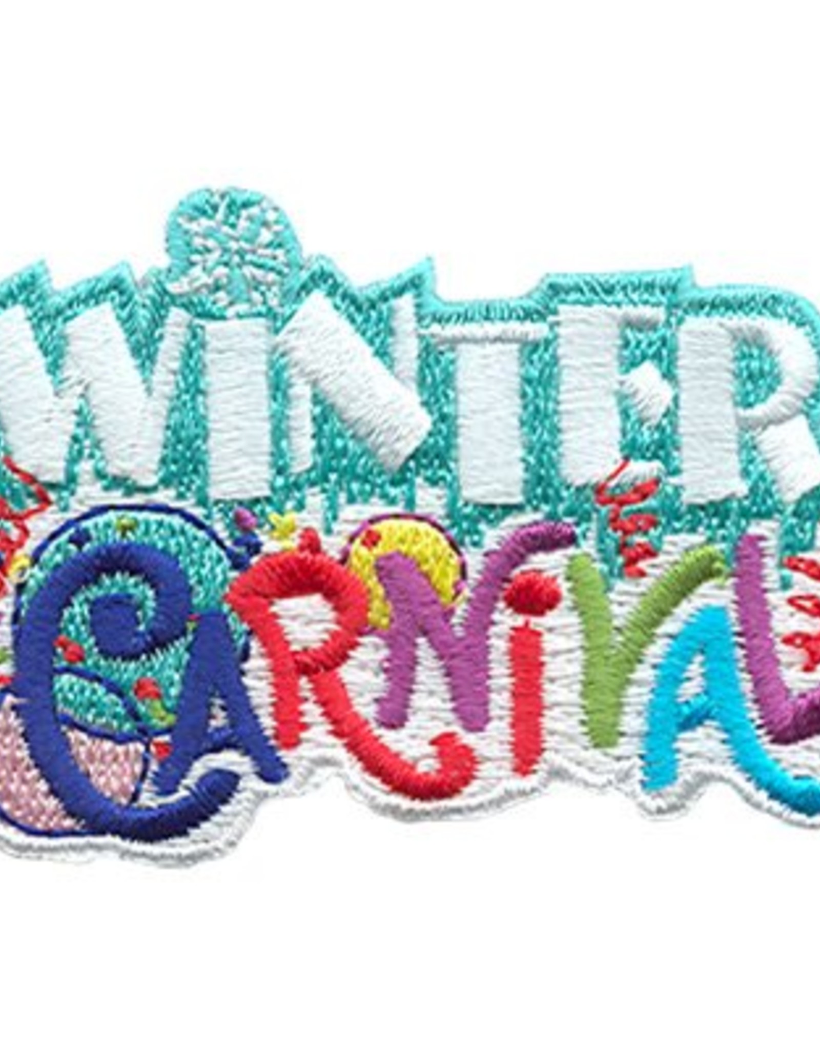 Advantage Emblem & Screen Prnt *Winter Carnival Fun Patch