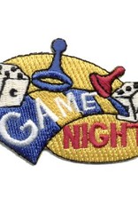 Advantage Emblem & Screen Prnt *Game Night Dice Fun Patch