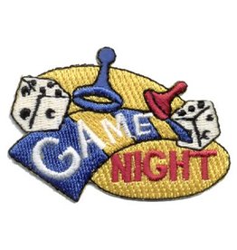 Advantage Emblem & Screen Prnt *Game Night Dice Fun Patch