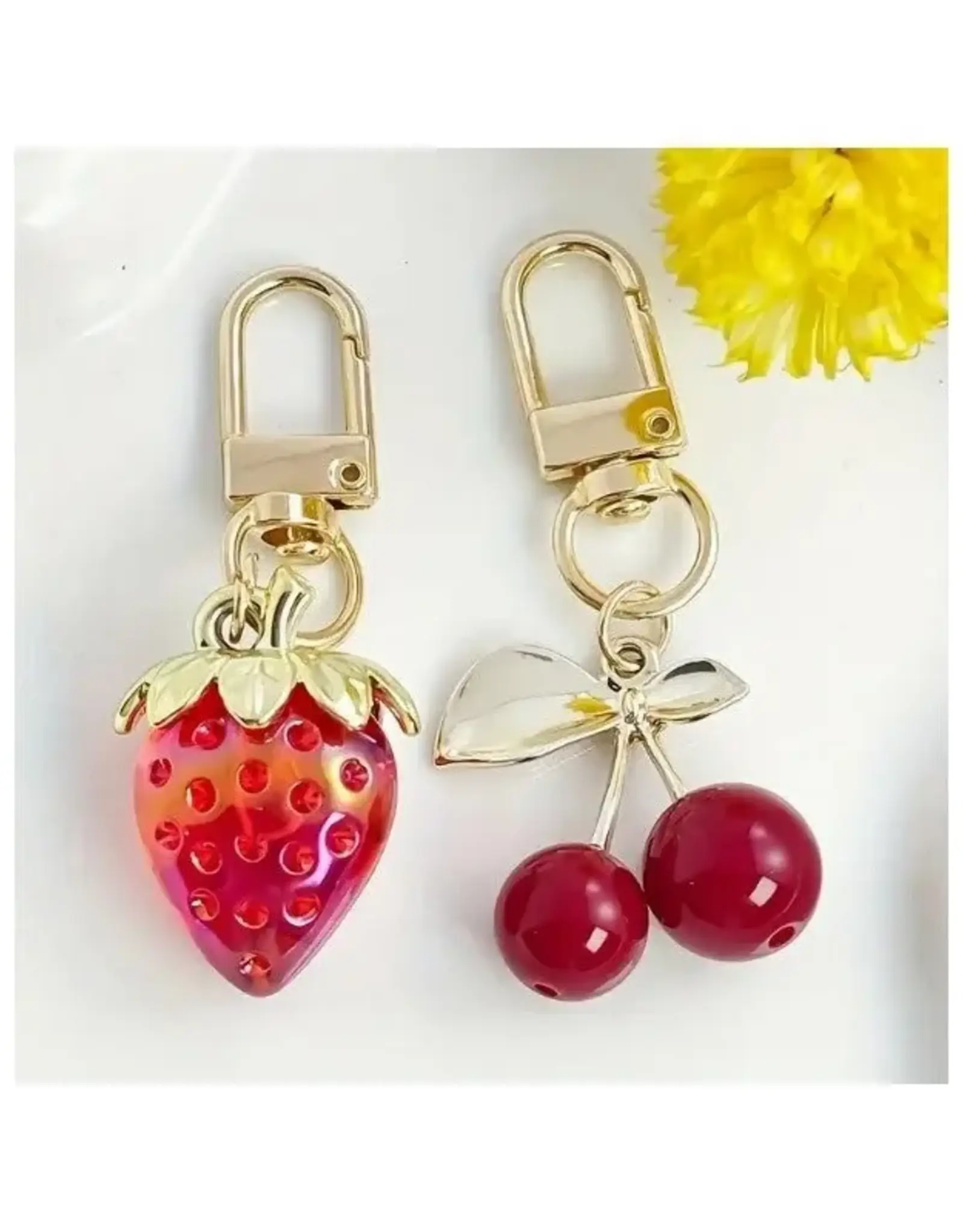 Assorted Strawberry Keychain