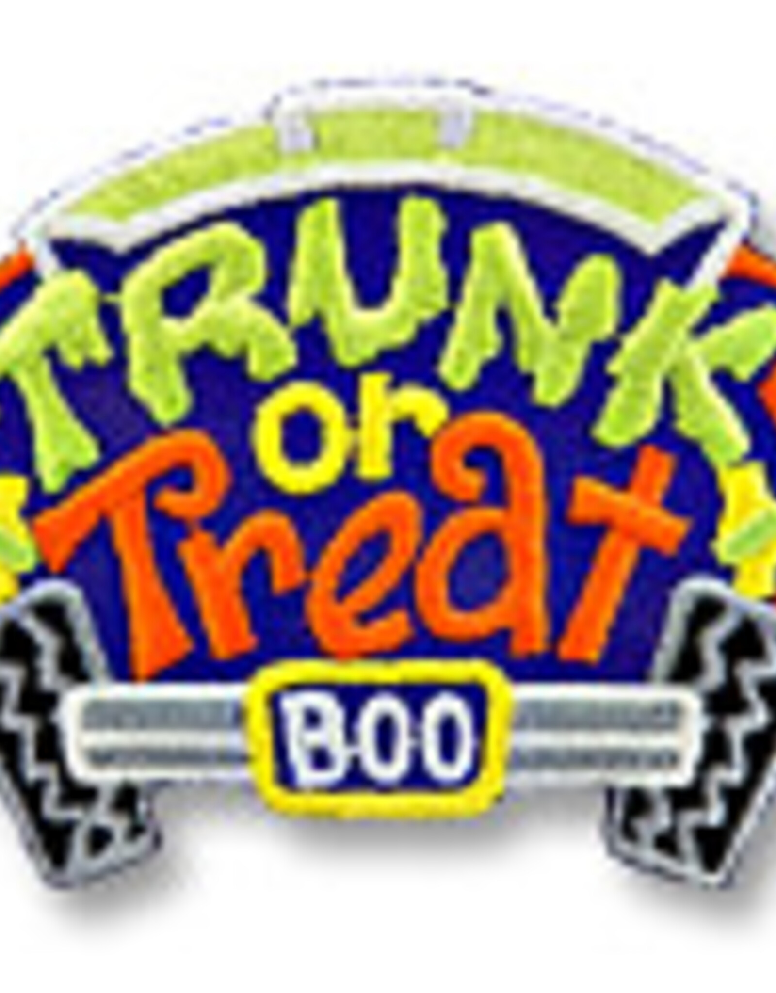 Advantage Emblem & Screen Prnt Trunk or Treat Fun Patch (6053)
