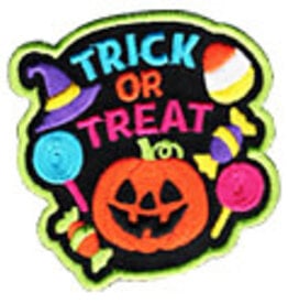 Trick or Treat Candy Jack O Lantern Fun Patch (11038)