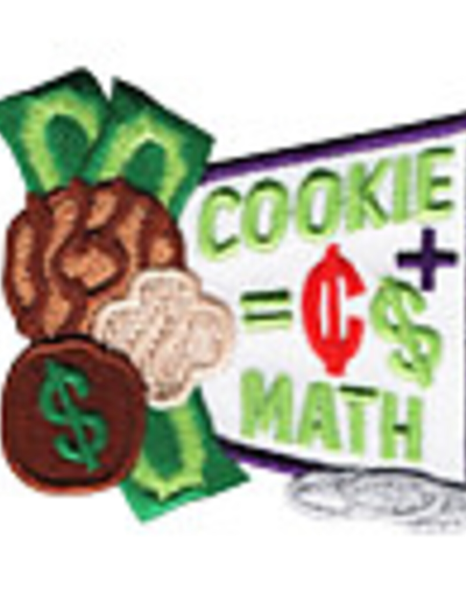 snappylogos Cookie Math Fun Patch (10917)