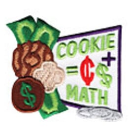 snappylogos Cookie Math Fun Patch (10917)