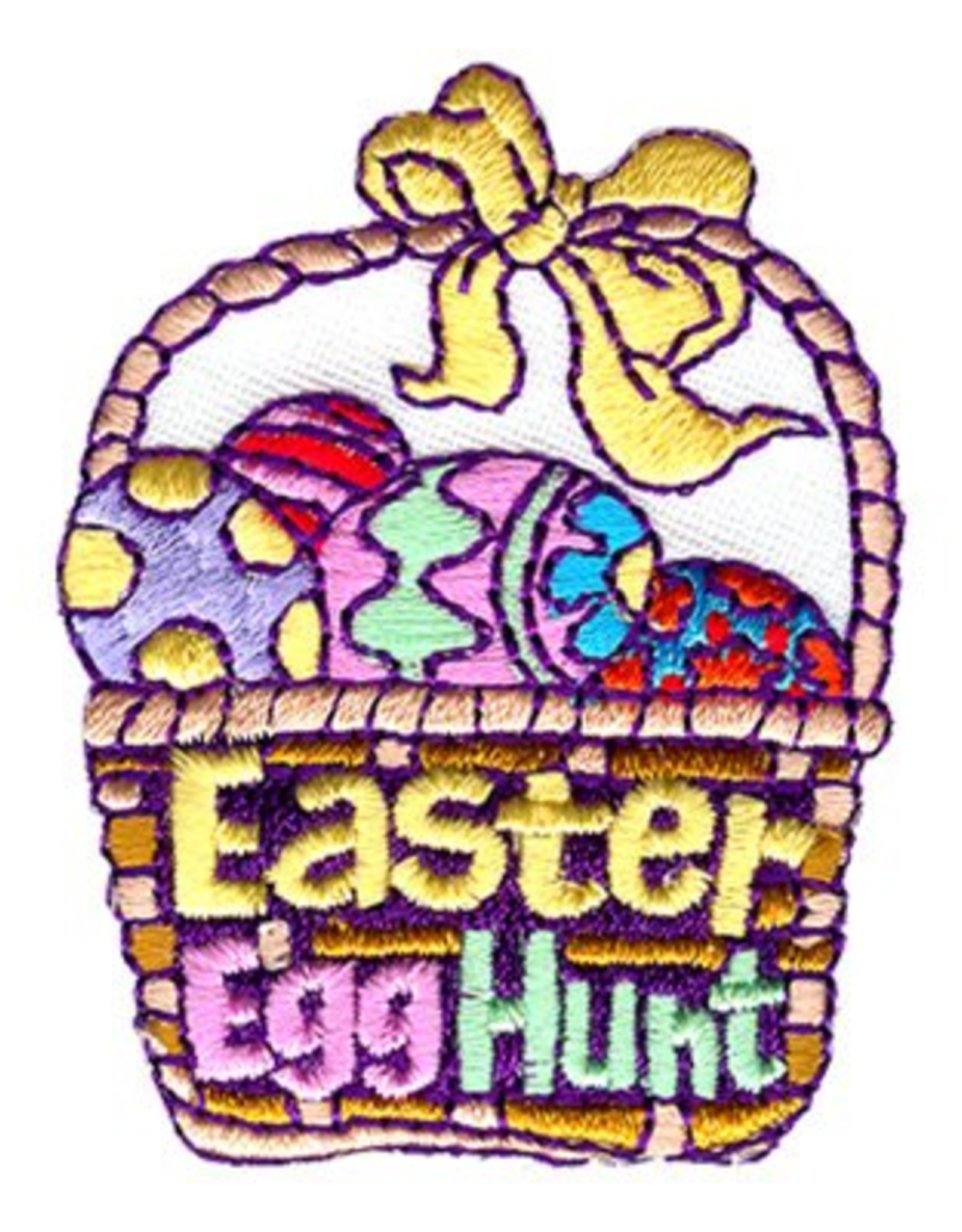 Advantage Emblem & Screen Prnt *Easter Egg Hunt Fun Patch