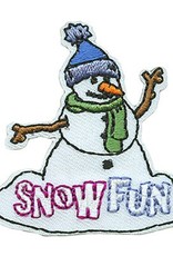 Advantage Emblem & Screen Prnt *Snow Fun Snowman Fun Patch